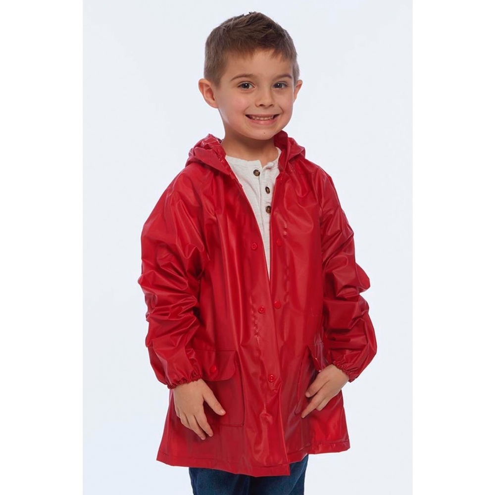 🆕 LIST NWT RED LILLY OF NEW YORK RAINCOAT KIDS